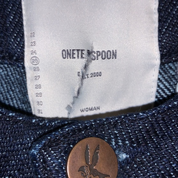 One Teaspoon Wide Leg Jeans NWOT - Picture 3 of 11